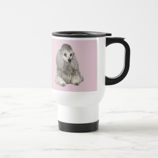 Tasse de voyage de caniche (Droite)