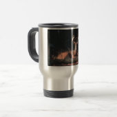 TASSE de voyage de cerfs communs coupée la queue (Devant gauche)