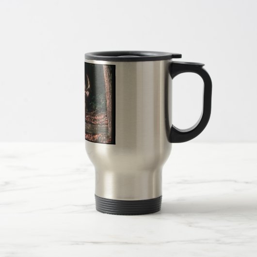 TASSE de voyage de cerfs communs coupée la queue (Droit)
