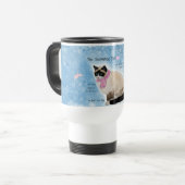 Tasse de voyage de chat de raquette (Devant gauche)