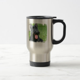 Tasse de voyage de chien de Terrier d'écossais