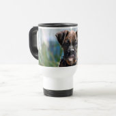 Tasse de voyage de chiot de boxeur (Devant gauche)