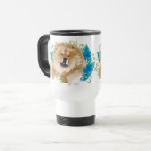 Tasse de voyage de chow-chow de DANSE de JARDIN (Devant gauche)