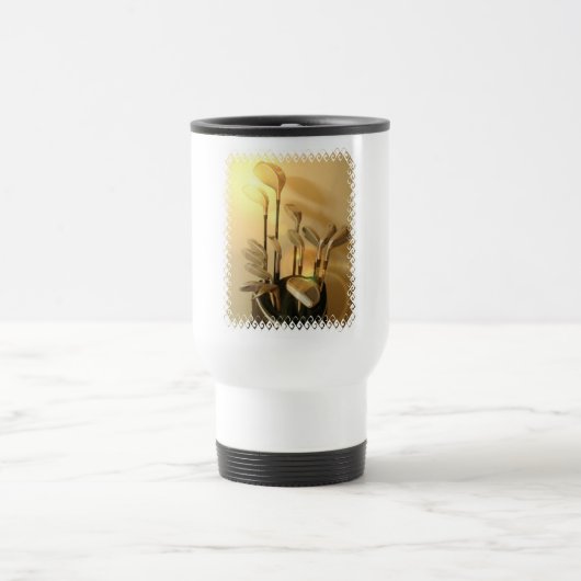 Tasse de voyage de clubs de golf (Centre)