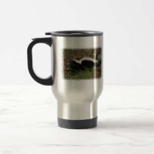 Tasse de voyage de comportement de mouffette