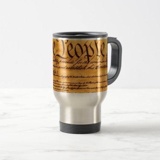 Tasse de voyage de constitution (Devant droit)