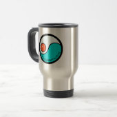 Tasse de voyage de Coquille TKD (Devant gauche)