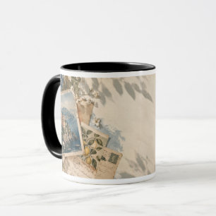 Tasse de voyage de couleur abstraite Art moderne