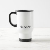 Tasse de voyage de coup sec et dur de Gangsta (Gauche)