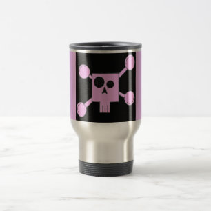 Tasse de voyage de crâne