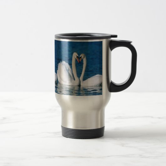 Tasse de voyage de cygne (Droit)