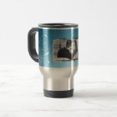 Tasse de voyage de date de mariage (Devant gauche)