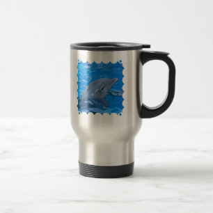 Tasse de voyage de dauphin de Bottlenose