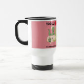 Tasse de voyage de dinosaures d'amour de trolls (Gauche)