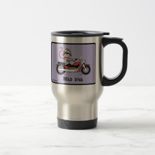tasse de voyage de diva de route