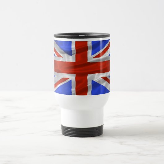 Tasse de voyage de drapeau du Royaume-Uni (Centre)