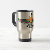 Tasse de voyage de Farohar de couleur (Devant gauche)