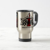 Tasse de voyage de fenêtre rose (Devant droit)
