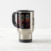 Tasse de voyage de fenêtre rose (Devant gauche)