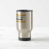Tasse de voyage de fierté de geek (Centre)