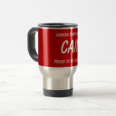 Tasse de voyage de fierté du Canada (Devant gauche)