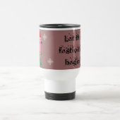 Tasse de voyage de Flamant rose de Noël (Centre)