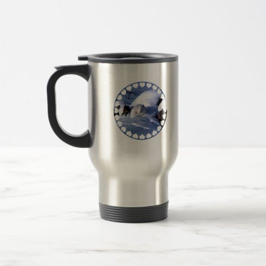 Tasse de voyage de Fox arctique (Gauche)