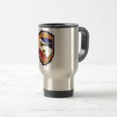 Tasse de voyage de Fox d'USS (CG-33) (Devant droit)