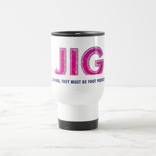Tasse de voyage de gabarit (Centre)