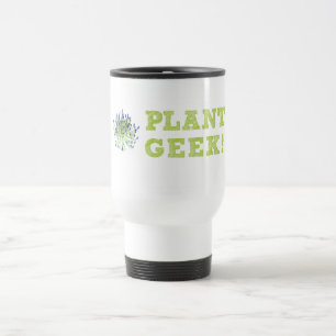 Tasse de voyage de geek de plante