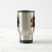 Tasse de voyage de golden retriever (Centre)