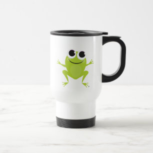 Tasse de voyage de grenouille