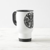 Tasse de voyage de griffonnage de Y (Devant gauche)