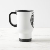 Tasse de voyage de griffonnage de Y (Gauche)