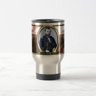 Tasse de voyage de guerre civile d'Ulysse S. Grant