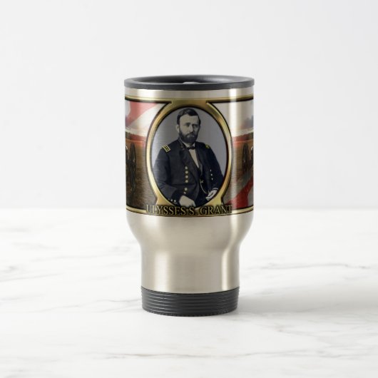 Tasse de voyage de guerre civile d'Ulysse S. Grant (Centre)