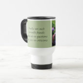 Tasse de voyage de jardin de caniche (Devant gauche)