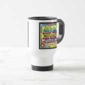 Tasse de voyage de joueurs de base-ball de (Devant droit)