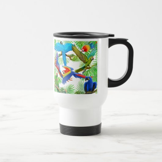 Tasse de voyage de jungle d'ara (Droite)
