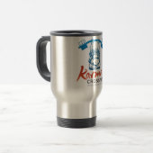 Tasse de voyage de karma inoxydable (Devant gauche)