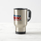 Tasse de voyage de KeepAmericaFishing (Devant droit)