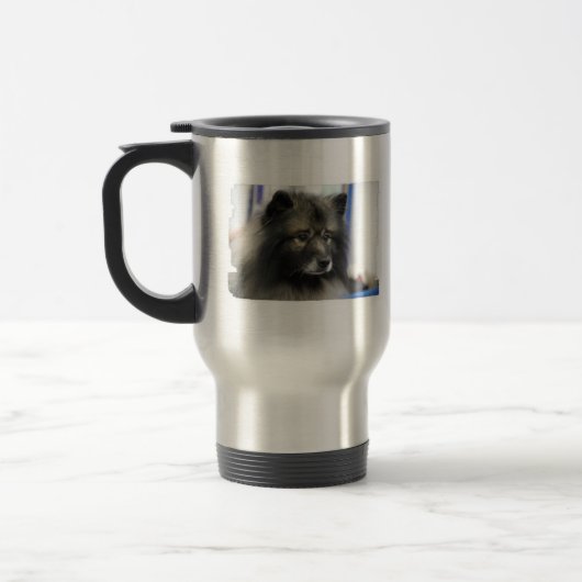 Tasse de voyage de Keeshond (Gauche)