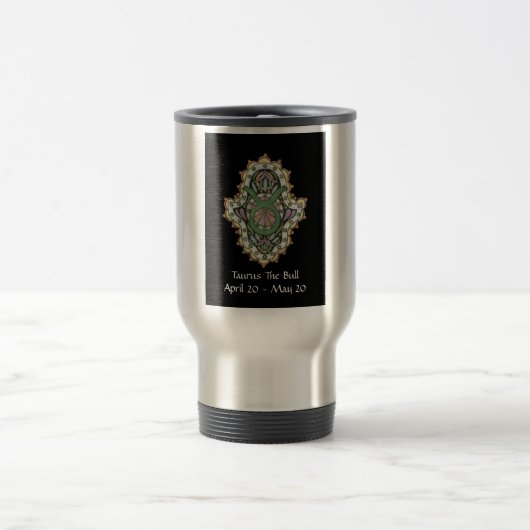 Tasse de voyage de Khamsa de Taureau (Centre)