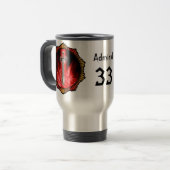 Tasse de voyage de la fureur d'Avalon (Devant gauche)
