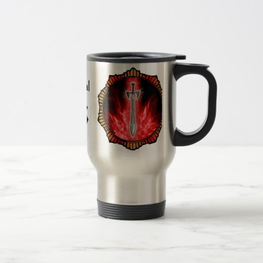 Tasse de voyage de la fureur d'Avalon (Droit)
