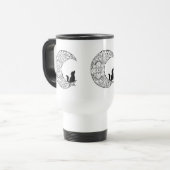 Tasse de voyage de la lune de la violette (Devant gauche)