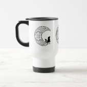 Tasse de voyage de la lune de la violette (Gauche)