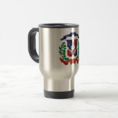 Tasse de voyage de la République Dominicaine (Devant gauche)