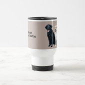 Tasse de voyage de labrador retriever (Centre)