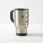 Tasse de voyage de l'acier inoxydable JackSlack44 (Devant gauche)